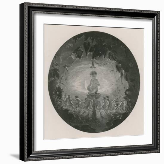 Puck and the Fairies, Mid Summer Night's Dream-Richard Dadd-Framed Giclee Print