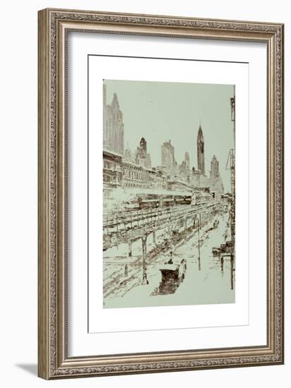 Puck Building, Broadway, New York, 2003-Anthony Butera-Framed Giclee Print