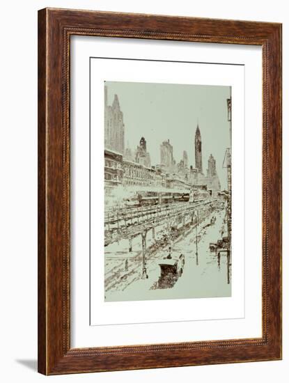 Puck Building, Broadway, New York, 2003-Anthony Butera-Framed Giclee Print