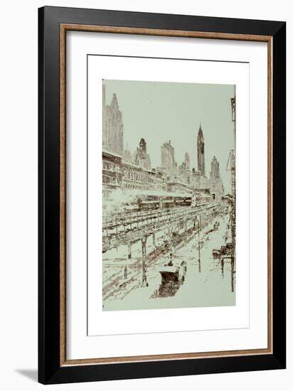 Puck Building, Broadway, New York, 2003-Anthony Butera-Framed Giclee Print