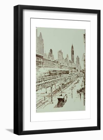 Puck Building, Broadway, New York, 2003-Anthony Butera-Framed Giclee Print