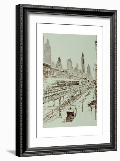 Puck Building, Broadway, New York, 2003-Anthony Butera-Framed Giclee Print