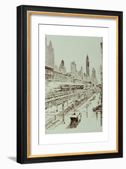 Puck Building, Broadway, New York, 2003-Anthony Butera-Framed Giclee Print