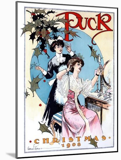 Puck Christmas 1908-Gordon Grant-Mounted Art Print