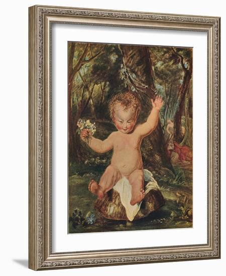 Puck, from a Water-Colour Drawing by Stoddart, after Reynolds, (1789), 1903-Thomas Stothard-Framed Giclee Print