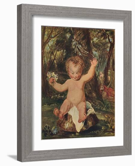 Puck, from a Water-Colour Drawing by Stoddart, after Reynolds, (1789), 1903-Thomas Stothard-Framed Giclee Print