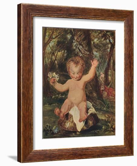 Puck, from a Water-Colour Drawing by Stoddart, after Reynolds, (1789), 1903-Thomas Stothard-Framed Giclee Print