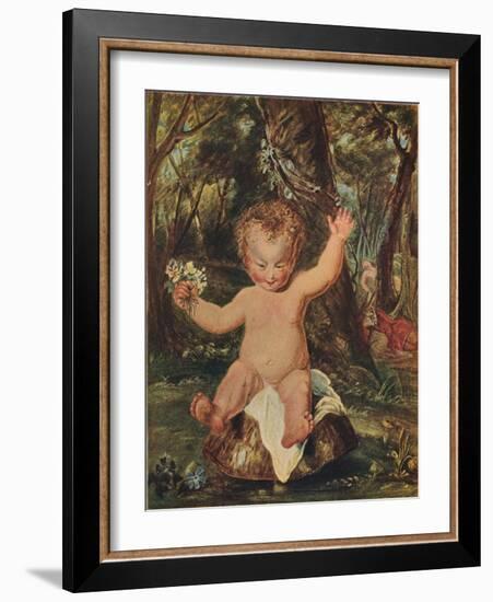 Puck, from a Water-Colour Drawing by Stoddart, after Reynolds, (1789), 1903-Thomas Stothard-Framed Giclee Print