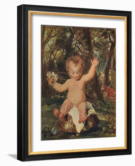 Puck, from a Water-Colour Drawing by Stoddart, after Reynolds, (1789), 1903-Thomas Stothard-Framed Giclee Print