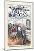 Puck Magazine: Governor Cleveland's New Year's Callers-Frederick Burr Opper-Mounted Art Print