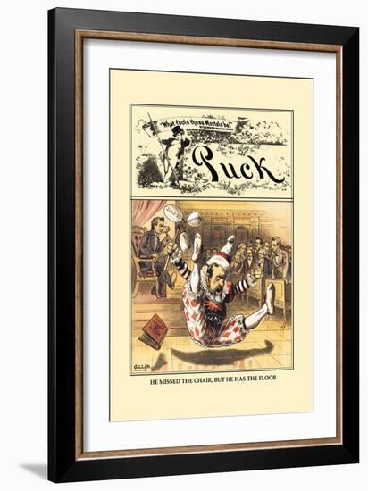 Puck Magazine: Jester-John R. Neill-Framed Art Print