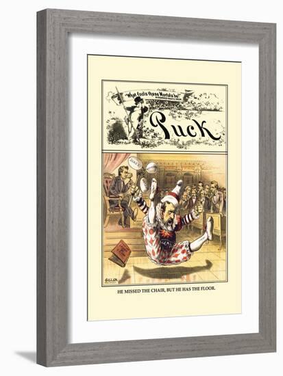 Puck Magazine: Jester-John R. Neill-Framed Art Print