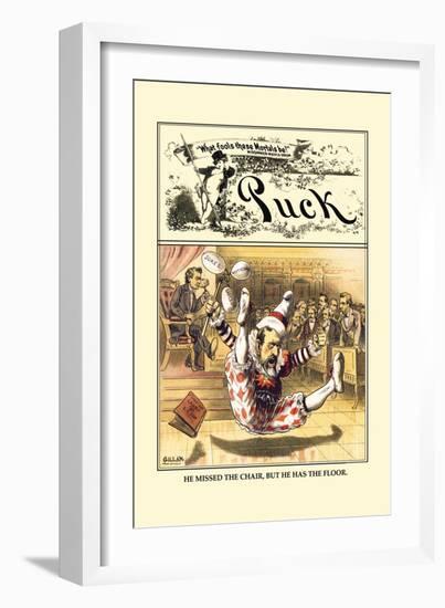 Puck Magazine: Jester-John R. Neill-Framed Art Print