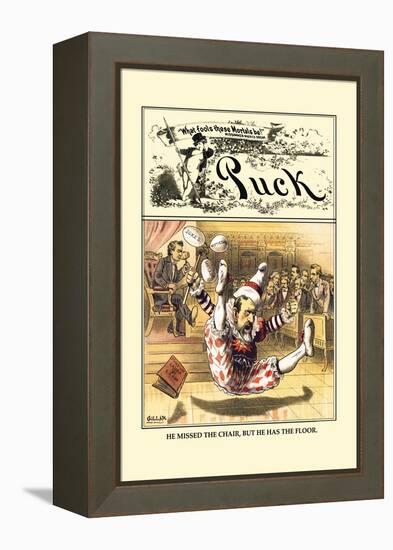 Puck Magazine: Jester-John R. Neill-Framed Stretched Canvas