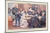 Puck Magazine: Our Overworked Supreme Court-Joseph Keppler-Mounted Art Print