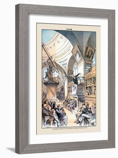 Puck Magazine: The Universal Church of the Future-Joseph Keppler-Framed Art Print