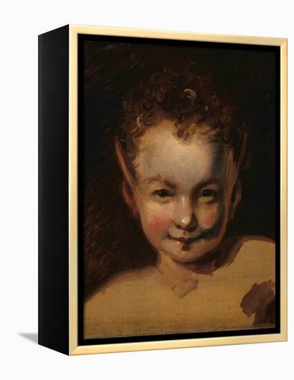 Puck or Robin Goodfellow-Joshua Reynolds-Framed Premier Image Canvas