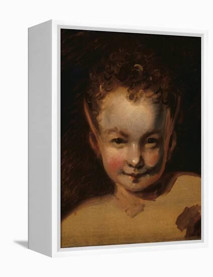 Puck or Robin Goodfellow-Joshua Reynolds-Framed Premier Image Canvas
