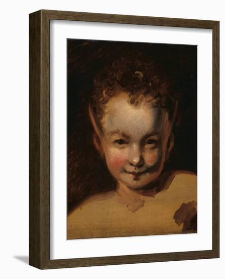 Puck or Robin Goodfellow-Joshua Reynolds-Framed Giclee Print