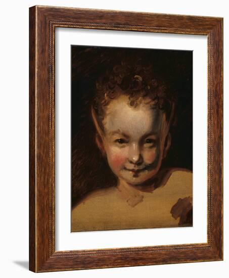 Puck or Robin Goodfellow-Joshua Reynolds-Framed Giclee Print