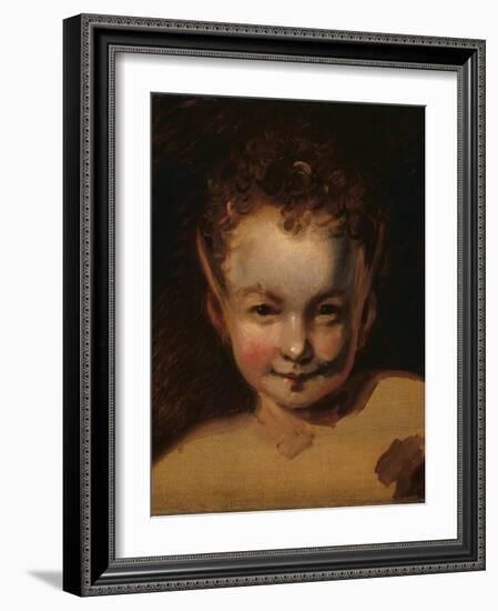 Puck or Robin Goodfellow-Joshua Reynolds-Framed Giclee Print