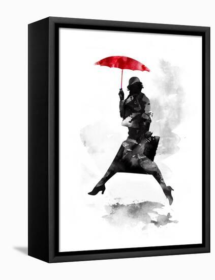 Puddle Jumper-Robert Farkas-Framed Stretched Canvas