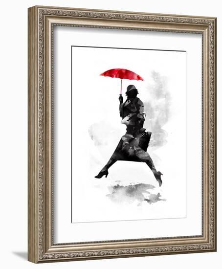 Puddle Jumper-Robert Farkas-Framed Art Print