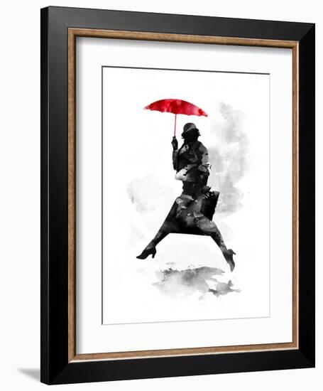 Puddle Jumper-Robert Farkas-Framed Art Print