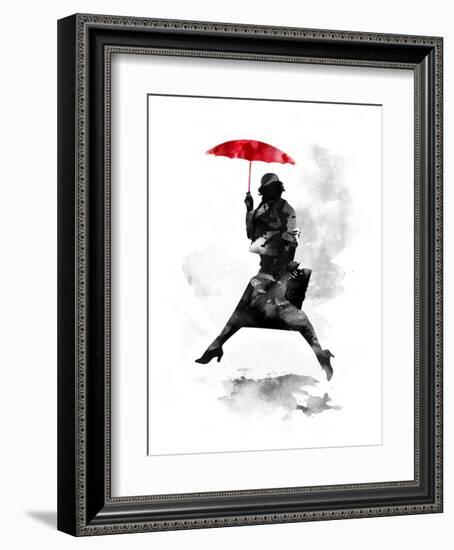 Puddle Jumper-Robert Farkas-Framed Art Print