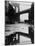 Puddle Reflecting Brooklyn Bridge-Bettmann-Mounted Photographic Print