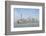 Pudong District Skyline with Shipping on the Huangpu River, Shanghai, China-Michael DeFreitas-Framed Photographic Print