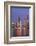 Pudong Financial District Skyline at Night, Shanghai, China, Asia-G & M Therin-Weise-Framed Photographic Print