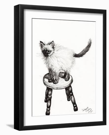 Pudsquiz Belina, 2015-Vincent Alexander Booth-Framed Giclee Print