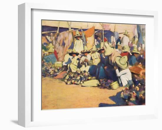 'Puebla', 1903-Mortimer L Menpes-Framed Giclee Print