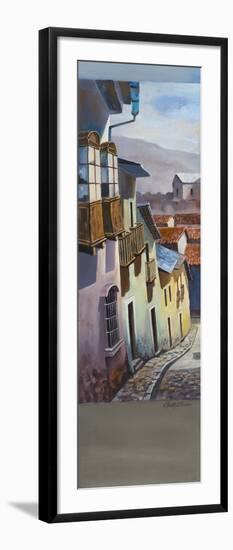 Pueblito I-Nelly Arenas-Framed Art Print