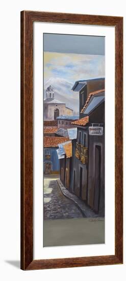 Pueblito II-Nelly Arenas-Framed Art Print