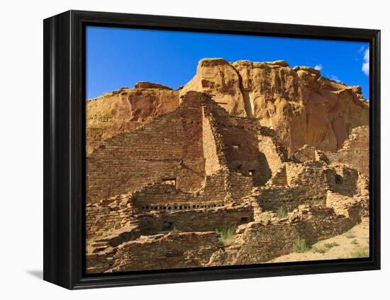 Pueblo Bonito Chaco Culture National Historical Park Scenery, New Mexico-Michael DeFreitas-Framed Premier Image Canvas
