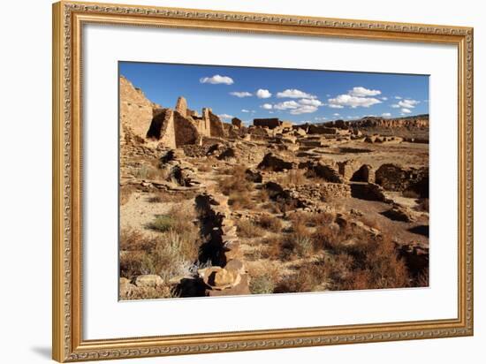 Pueblo Bonito Ruins-Wilsilver-Framed Photographic Print