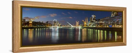 Puente De La Mujer (Bridge of the Woman) at Dusk-Ben Pipe-Framed Premier Image Canvas