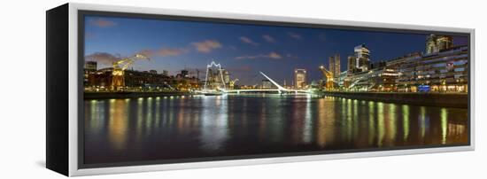 Puente De La Mujer (Bridge of the Woman) at Dusk-Ben Pipe-Framed Premier Image Canvas