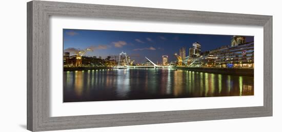 Puente De La Mujer (Bridge of the Woman) at Dusk-Ben Pipe-Framed Photographic Print