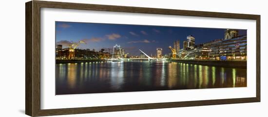 Puente De La Mujer (Bridge of the Woman) at Dusk-Ben Pipe-Framed Photographic Print