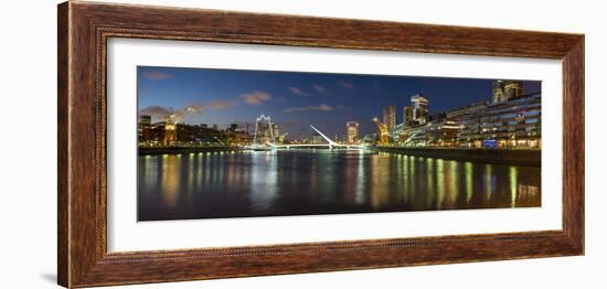 Puente De La Mujer (Bridge of the Woman) at Dusk-Ben Pipe-Framed Photographic Print