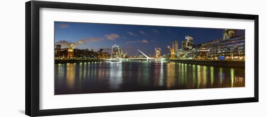 Puente De La Mujer (Bridge of the Woman) at Dusk-Ben Pipe-Framed Photographic Print