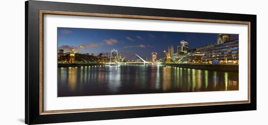 Puente De La Mujer (Bridge of the Woman) at Dusk-Ben Pipe-Framed Photographic Print