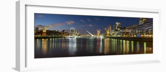 Puente De La Mujer (Bridge of the Woman) at Dusk-Ben Pipe-Framed Photographic Print