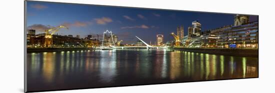 Puente De La Mujer (Bridge of the Woman) at Dusk-Ben Pipe-Mounted Photographic Print