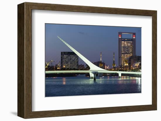 Puente De La Mujer (Bridge of the Woman) at Dusk-Ben Pipe-Framed Photographic Print