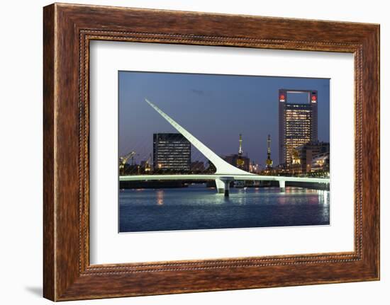 Puente De La Mujer (Bridge of the Woman) at Dusk-Ben Pipe-Framed Photographic Print