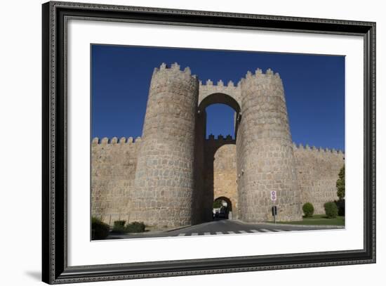 Puerta de Mariscal, Avila, UNESCO World Heritage Site, Castile and Leon, Spain, Europe-Richard Maschmeyer-Framed Photographic Print